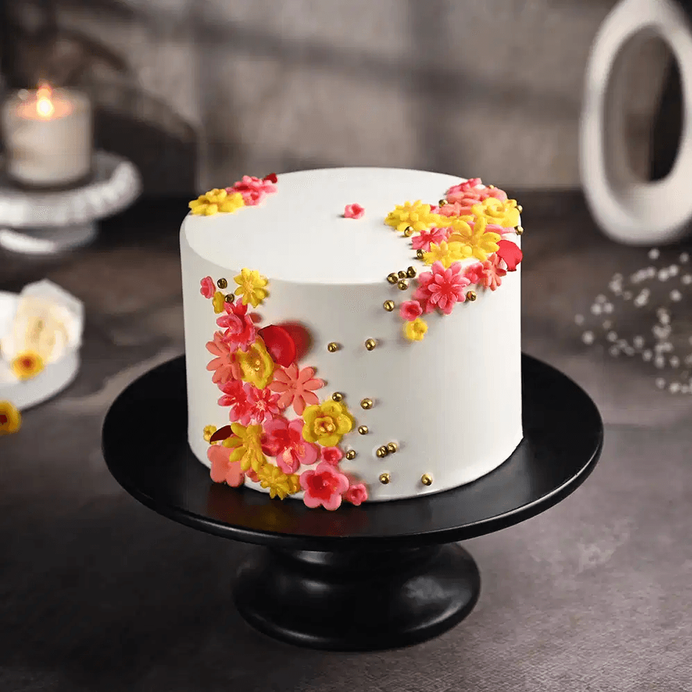 Floral Wedding Cake