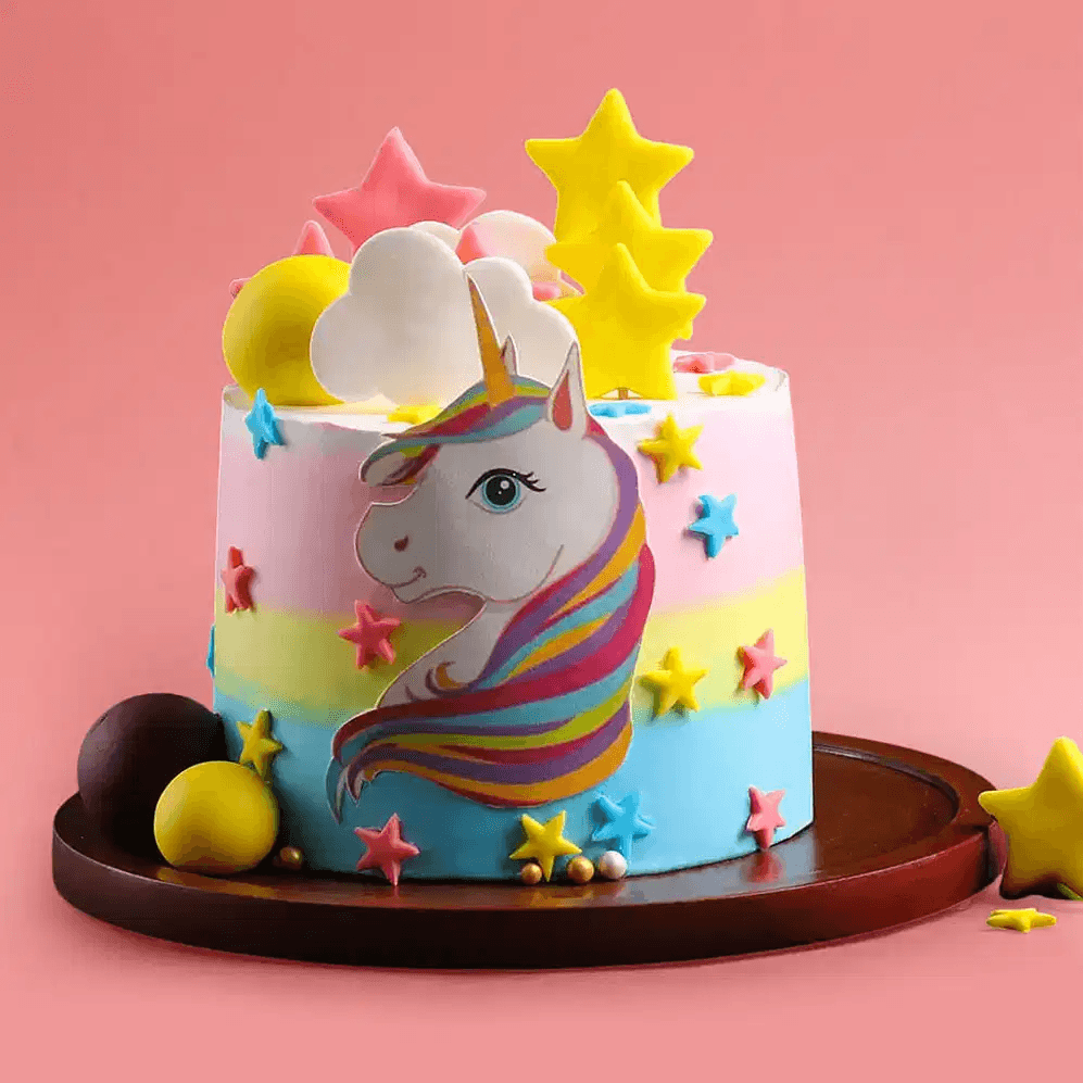 Unicorn Theme Cake