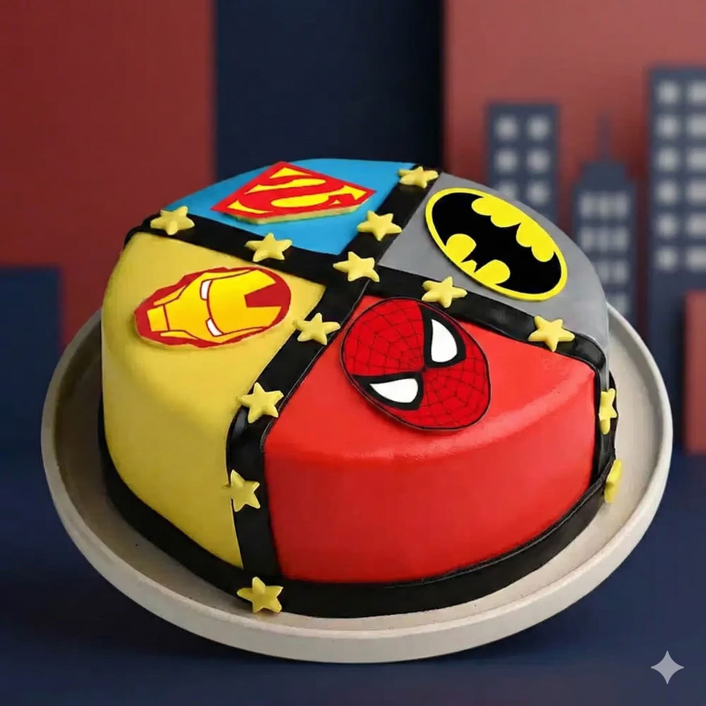 Avenger Theme Cake