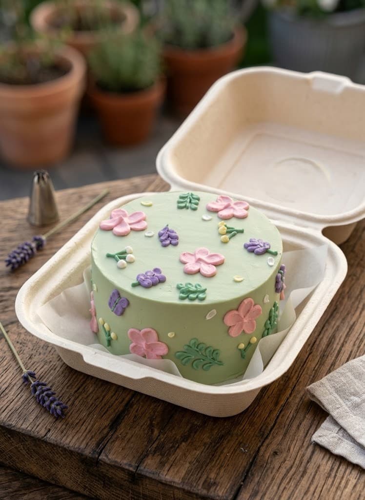 Fairy Garden Bento Cake